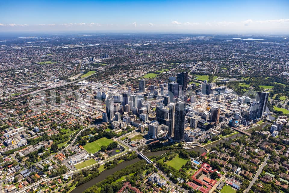 Aerial Image of Parramatta