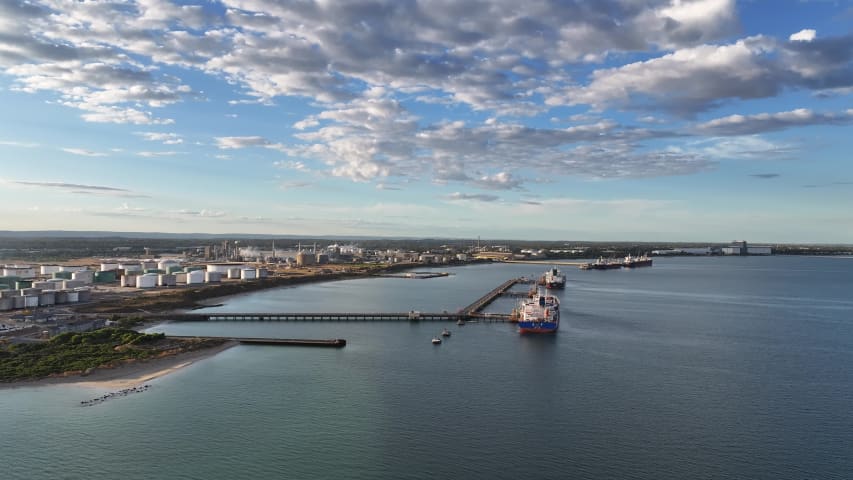 Aerial Image of KWINANA BEACH