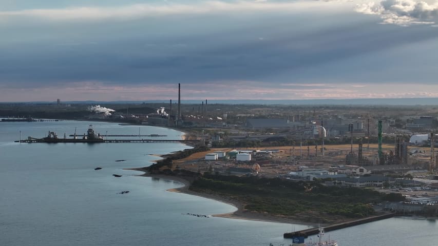 Aerial Image of KWINANA BEACH