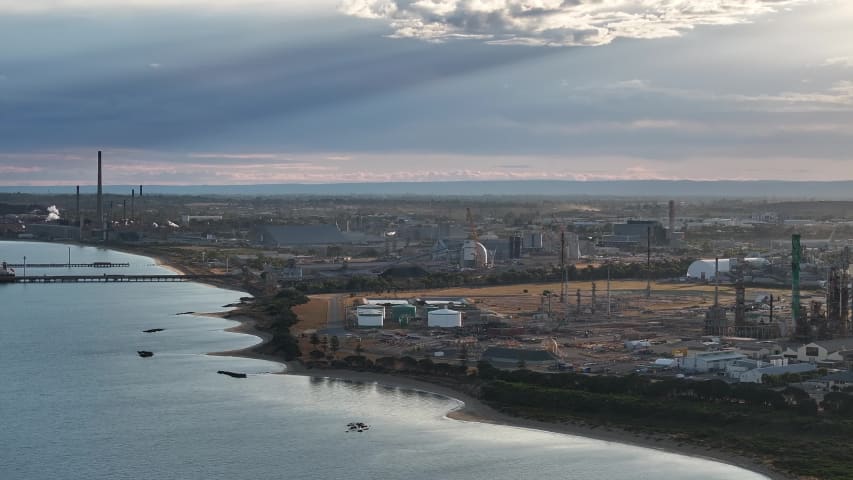 Aerial Image of KWINANA BEACH