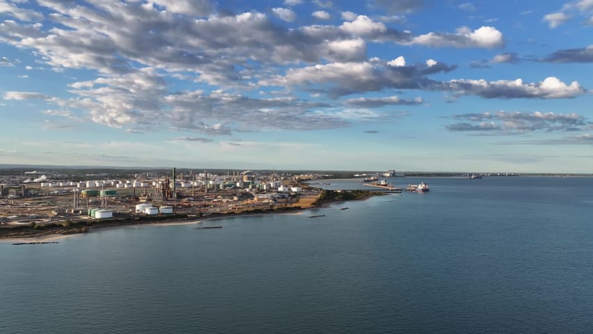 Aerial Image of KWINANA BEACH
