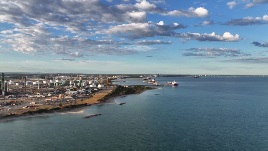 Aerial Image of KWINANA BEACH