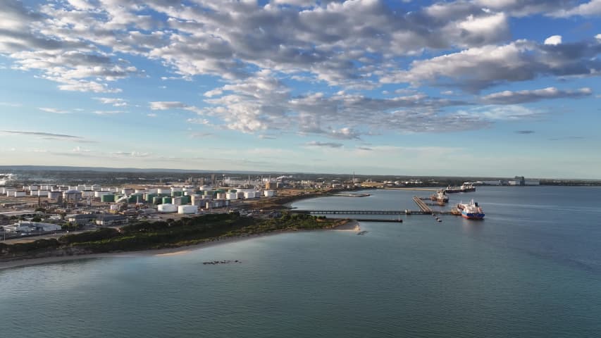 Aerial Image of KWINANA BEACH