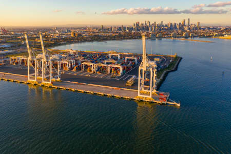 Aerial Image of SEAROAD SHIPPING TERMINAL AND PORT MELBOURNE