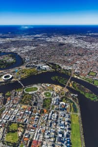 Aerial Image of EAST PERTH