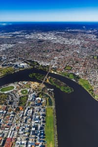 Aerial Image of EAST PERTH