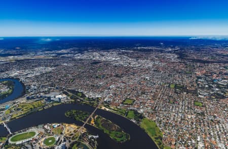 Aerial Image of VICTORIA PARK