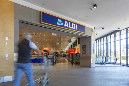 Aerial Image of CARLTON ALDI