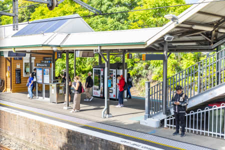 Aerial Image of PENSHURST TRAIN STATION