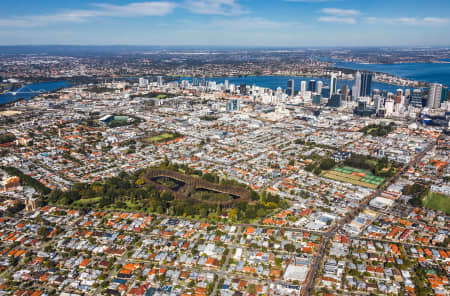 Aerial Image of HYDE PARK TO PERTH