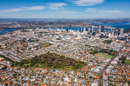 Aerial Image of HYDE PARK TO PERTH