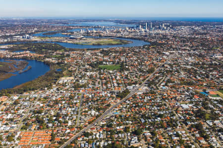 Aerial Image of BAYSWATER