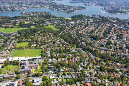 Aerial Image of HUNTERS HILL