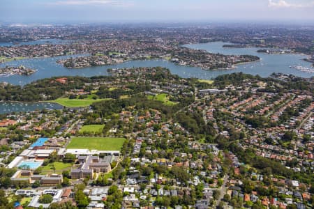 Aerial Image of HUNTERS HILL