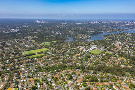 Aerial Image of HUNTERS HILL