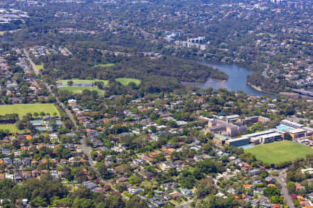 Aerial Image of HUNTERS HILL