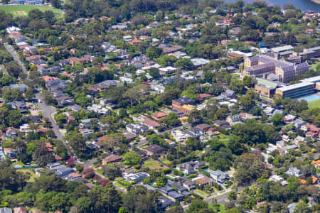 Aerial Image of HUNTERS HILL