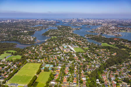 Aerial Image of HUNTERS HILL