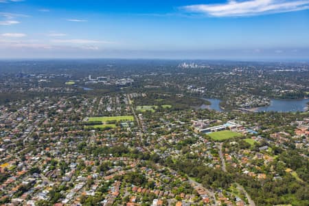 Aerial Image of HUNTERS HILL