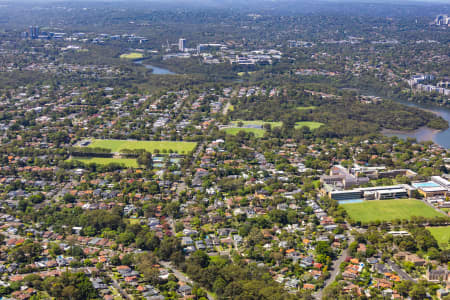 Aerial Image of HUNTERS HILL