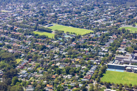 Aerial Image of HUNTERS HILL