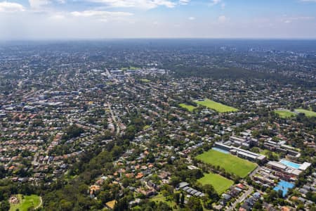 Aerial Image of HUNTERS HILL