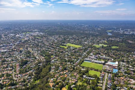 Aerial Image of HUNTERS HILL