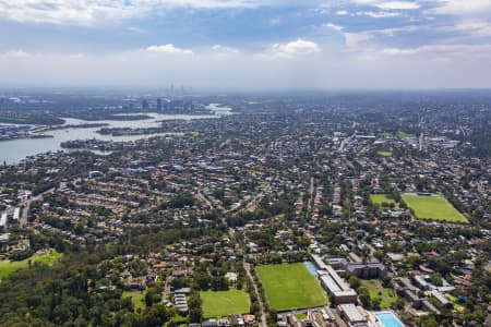 Aerial Image of HUNTERS HILL