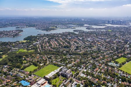 Aerial Image of HUNTERS HILL