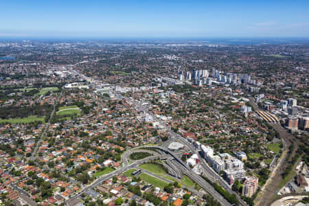 Aerial Image of NORTH STRATHFIELD