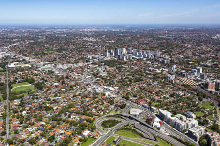 Aerial Image of NORTH STRATHFIELD