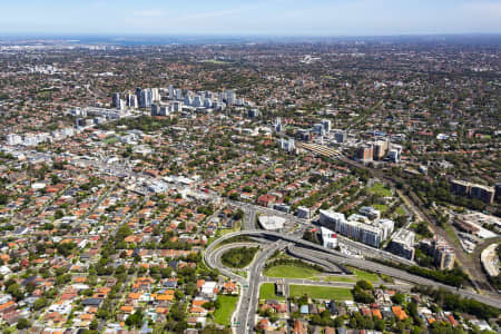 Aerial Image of NORTH STRATHFIELD