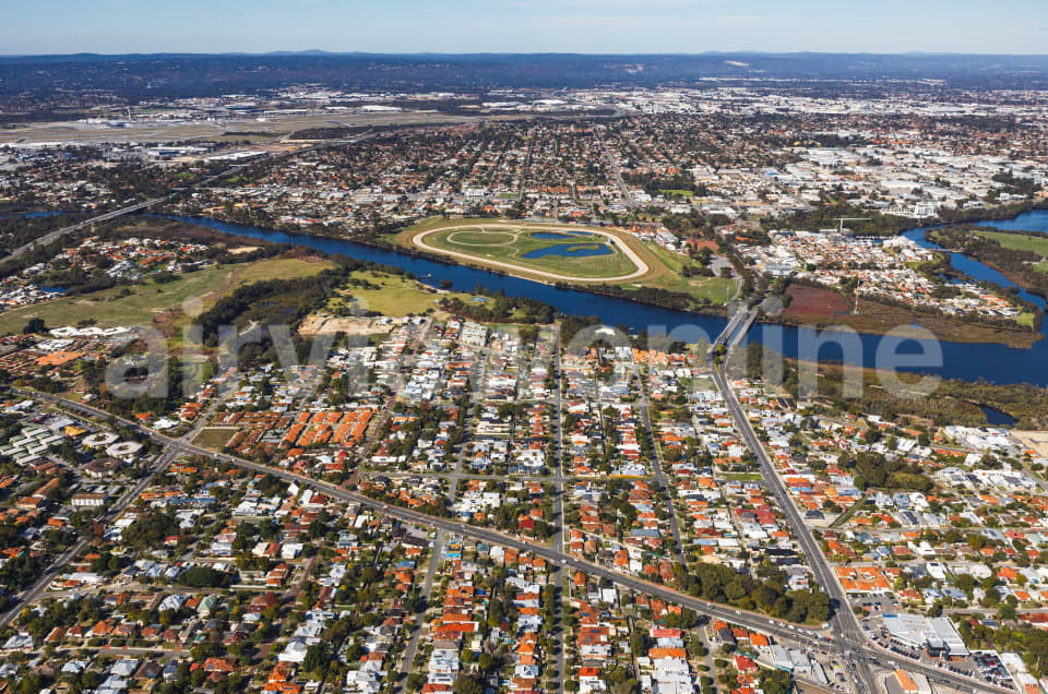 Aerial Image of Ascot from Bayswater