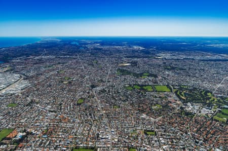 Aerial Image of NORTH PERTH