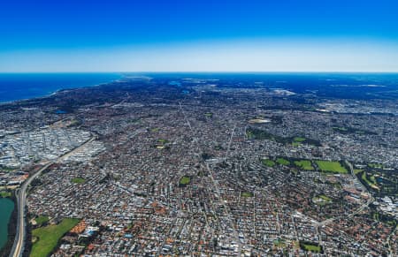 Aerial Image of NORTH PERTH