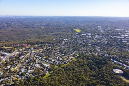 Aerial Image of ALLAMBIE HEIGHTS NORTHERN BEACHES