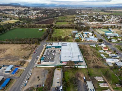 Aerial Image of WARWICK