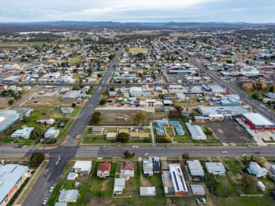 Aerial Image of WARWICK