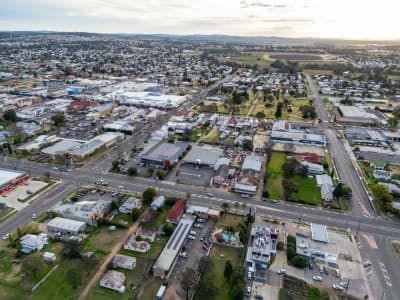 Aerial Image of WARWICK