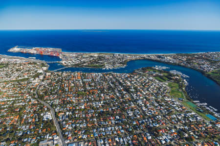 Aerial Image of EAST FREMANTLE