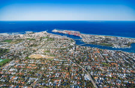 Aerial Image of EAST FREMANTLE