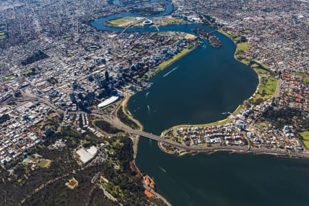 Aerial Image of SOUTH PERTH