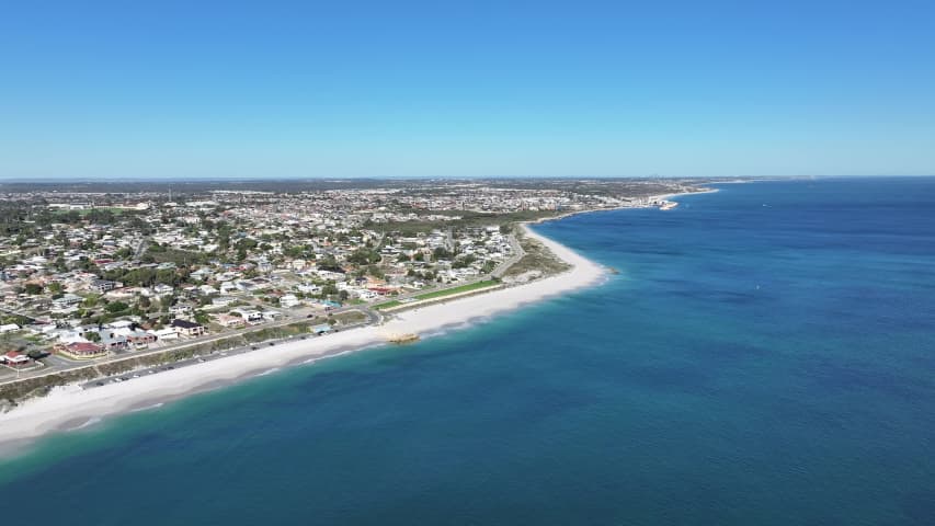 Aerial Image of QUINNS ROCKS