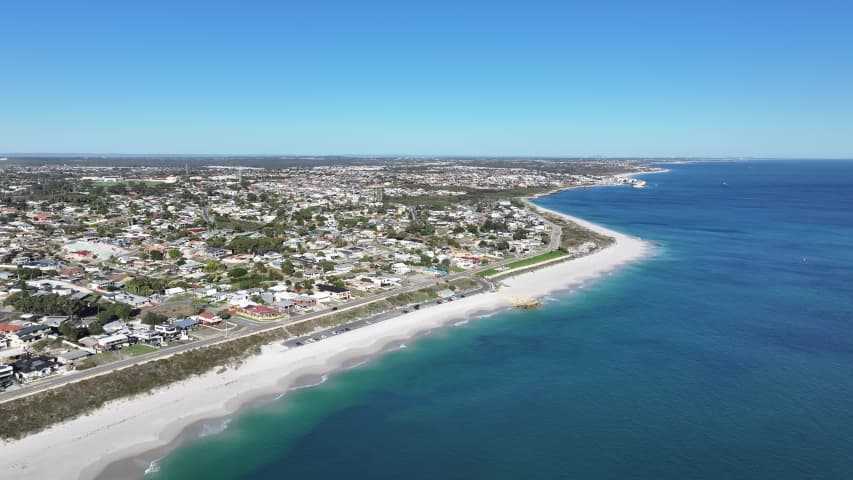 Aerial Image of QUINNS ROCKS
