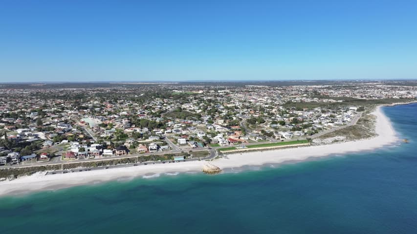 Aerial Image of QUINNS ROCKS