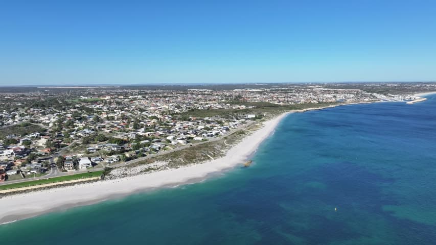 Aerial Image of QUINNS ROCKS