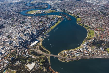 Aerial Image of SOUTH PERTH