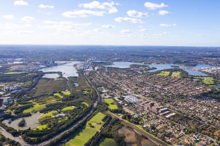 Aerial Image of CONCORD WEST