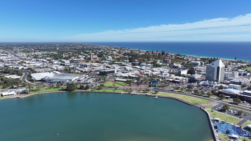 Aerial Image of BUNBURY