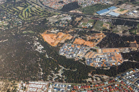 Aerial Image of BUSHMEAD